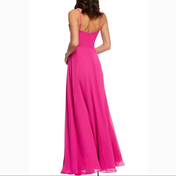 NEW Dress The Population Cambria Tie Bodice Dress Size Small - Picture 4 of 6